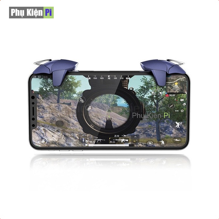 Nút bắn Pubg Blue Shark Phụ kiện chơi Game mobile trigger