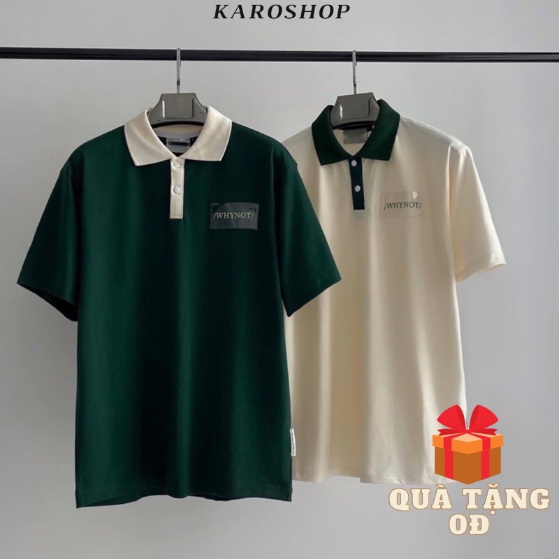 Áo thun polo WHYNOT 𝙆𝙖𝙧𝙤𝙨𝙝𝙤𝙥