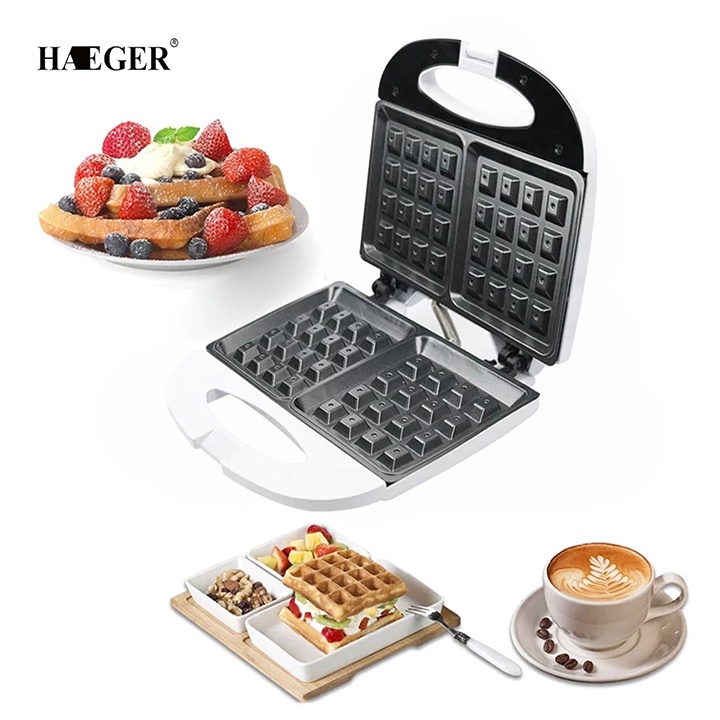 Máy nướng bánh Waffle [Đại lý Chính Hãng] HAEGER