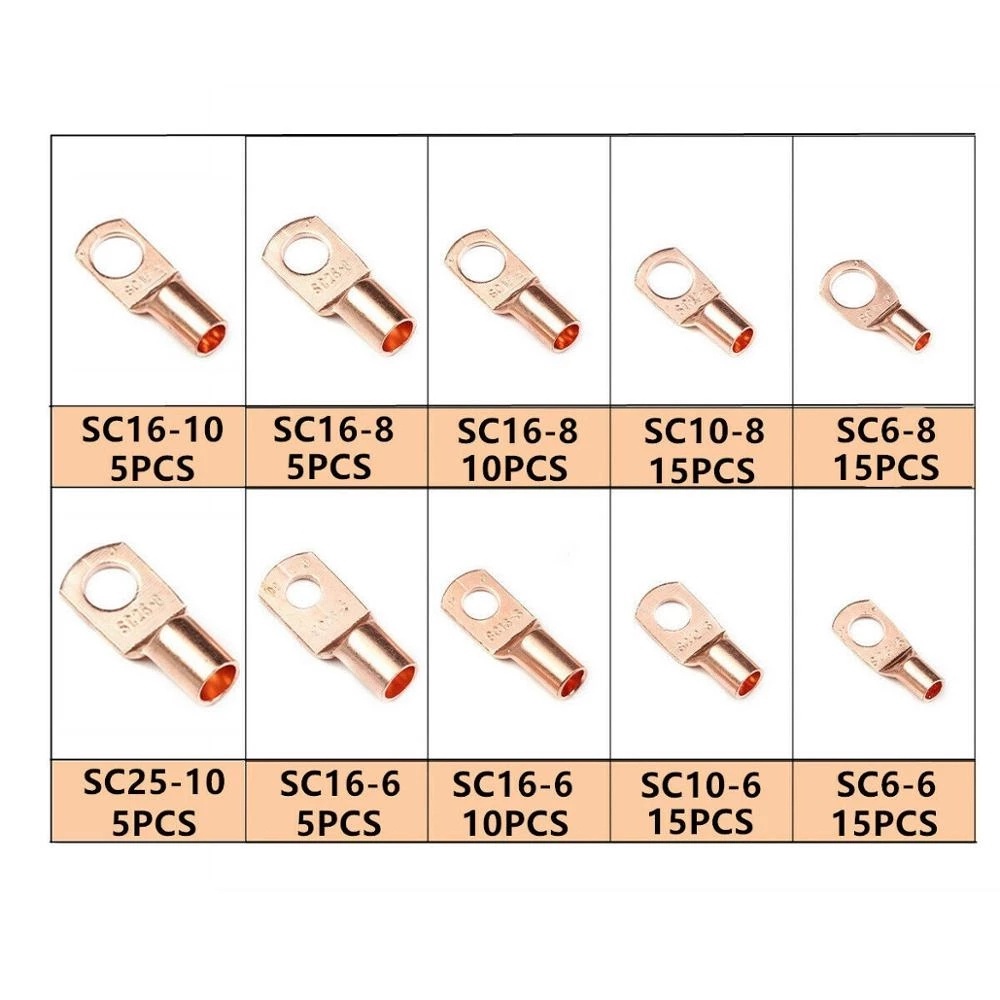 Set đầu nối dây điện WOZOBUY 2.8/ 4.8/ 6.3mm chuyên dụng