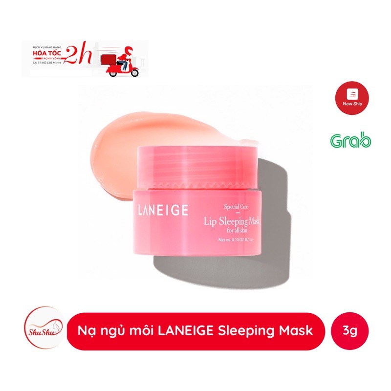 [ HCM SỈ ] Nạ ngủ môi mini Lageine Sleeping Mask Chính hãng