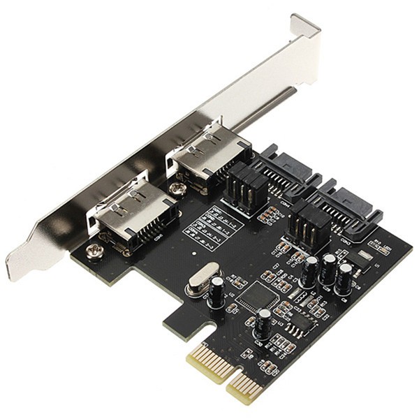 Card Mở Rộng Pci-e Sang 4 Cổng Sata 3.0 Esata Pcie Sata3 6gbps