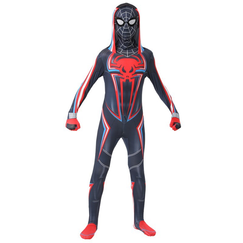 Bộ Áo Liền Quần Hóa Trang Người Nhện Marvel Cho Bé Trai Dịp Halloween 2099
