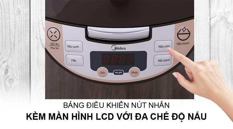 Nồi cơm điện tử Midea 1.8 lít MB-FS5017 - hàng trưng bày thanh lý mới 95-98%