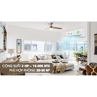 Máy lạnh Sharp Inverter 2 HP AH-XP18WMW (Miễn phí giao tại HCM-ngoài tỉnh liên hệ shop)