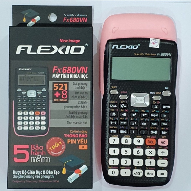 Máy tính khoa học Flexio FX 680VN