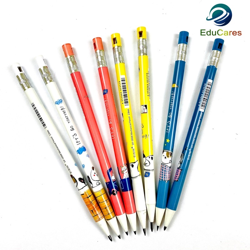 Bút Chì Bấm 2B Ngòi To 2.0mm DF-0068 thay thế cho bút chì gỗ - kèm ngòi riêng