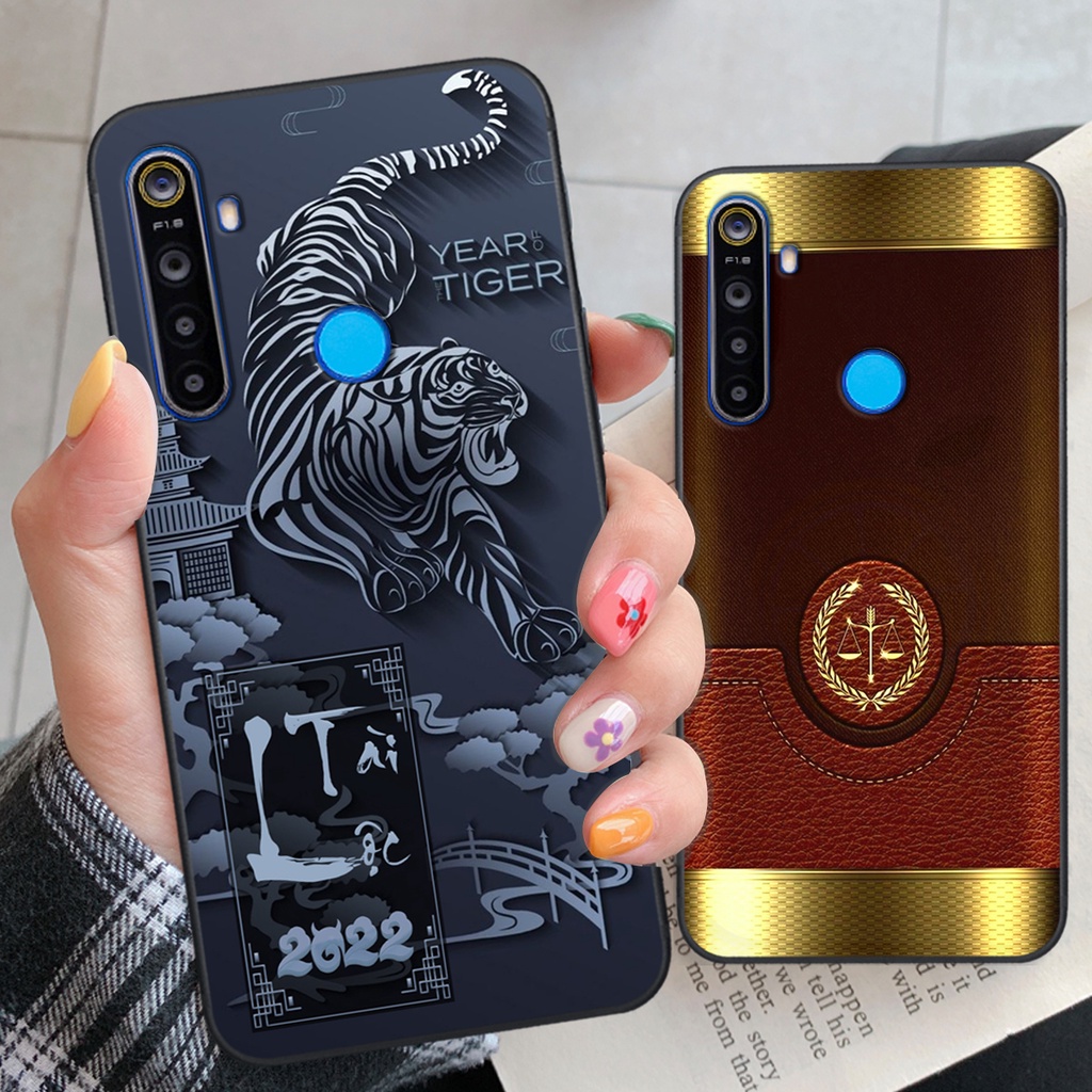 Ốp Realme 5 / 5 Pro / C3 in hình tài lộc,mã đáo ốp lưng cao cấp chất lượng