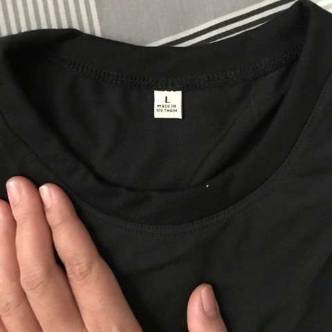 Áo thun nam nữ cổ tròn HUTA TT100, vải cotton mềm mát, form slim fit