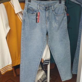 Quần bò baggy nữ.
