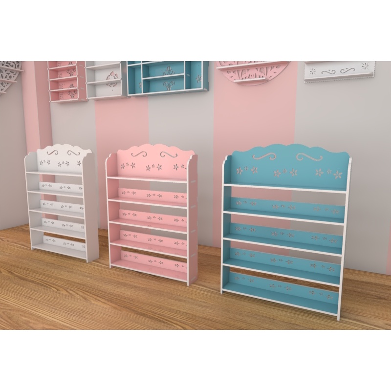 Kệ Sơn làm Nail  5 tầng Hoa Mai