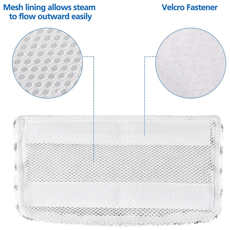 Bộ 4 Miếng Vải Lau Nhà Cho Shark Steam Mop S1000 S1000A S1000C S1000WM S10001C