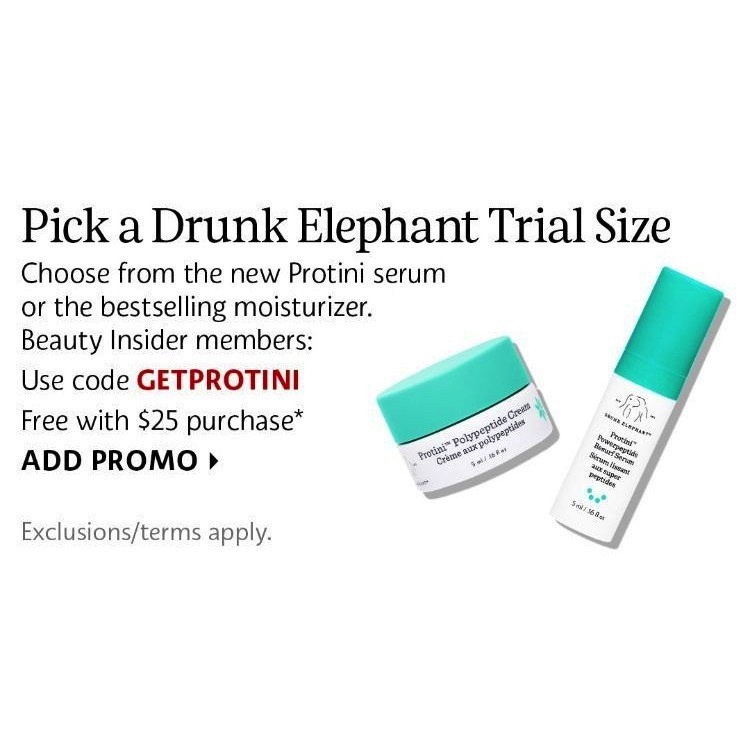 🔥 HOT - Fullset 🔥 Bộ dưỡng da mini DRUNK ELEPHANT Peptide Rally Protini Set