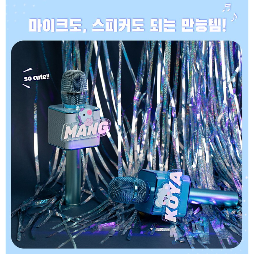 Micro không dây kết nối bluetooth hình BTS BT21