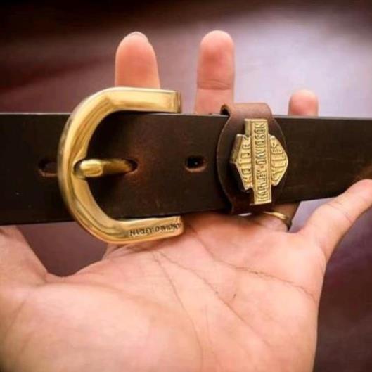 🔥 ĐỐT KHÔNG CHÁY 🔥 Thắt Lưng Nam Da Bò Sáp Nguyên Tấm - Khóa Đồng Nguyên Khối Bảo Hành 12 Tháng Bằng Thẻ Bảo Hành