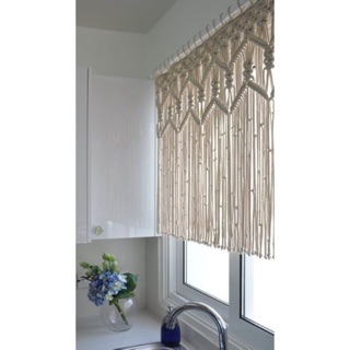 Rèm treo cửa sổ macrame