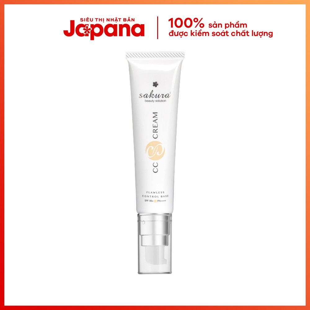 Kem trang điểm chống nắng Sakura CC Cream SPF50+/PA++++ 40ml