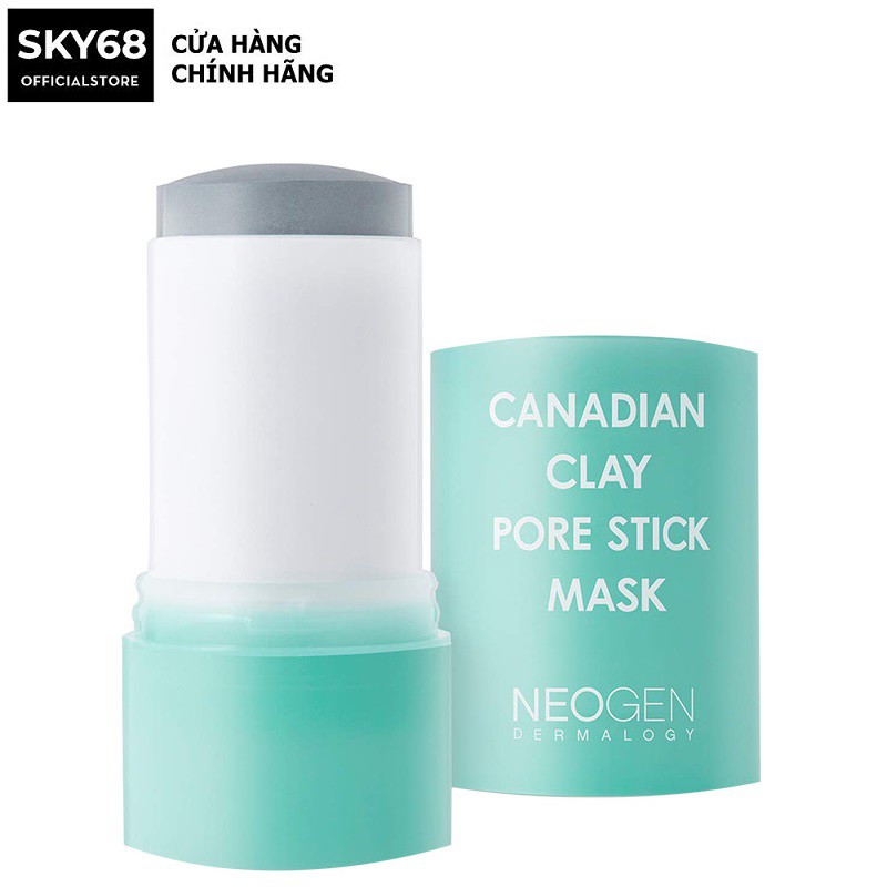 Thanh Lăn Giảm Mụn Đầu Đen Từ Đất Sét Bùn Băng Neogen Dermalogy Canadian Clay Pore Stick 28g
