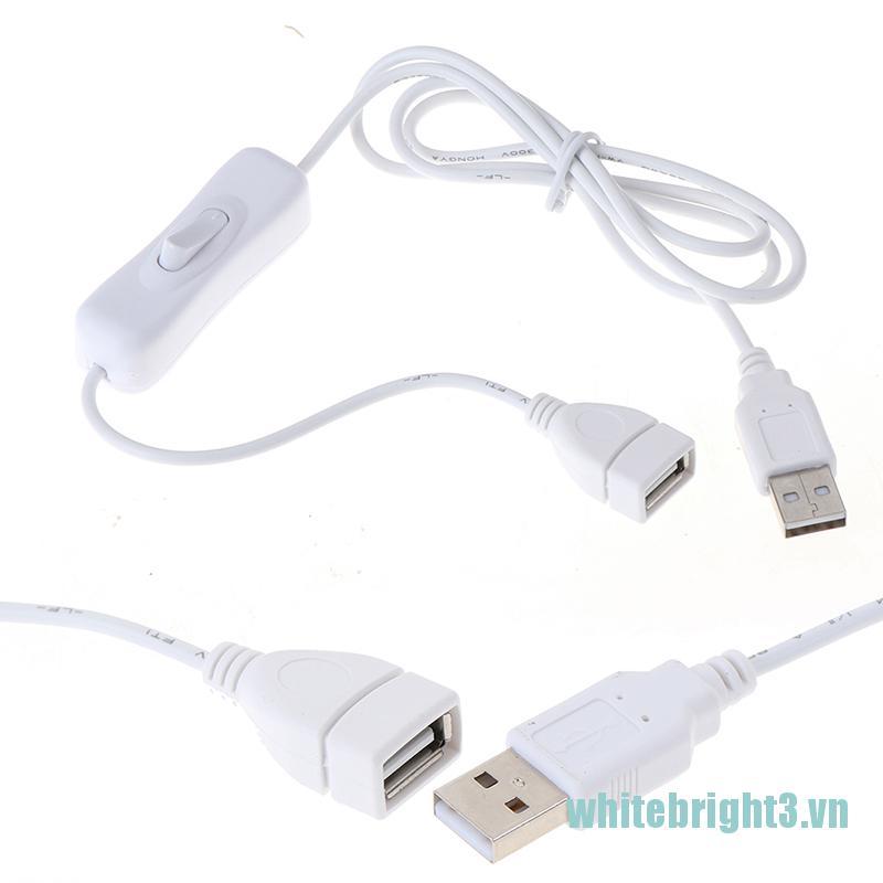 Cáp Usb 1m Có Công Tắc Bật / Tắt