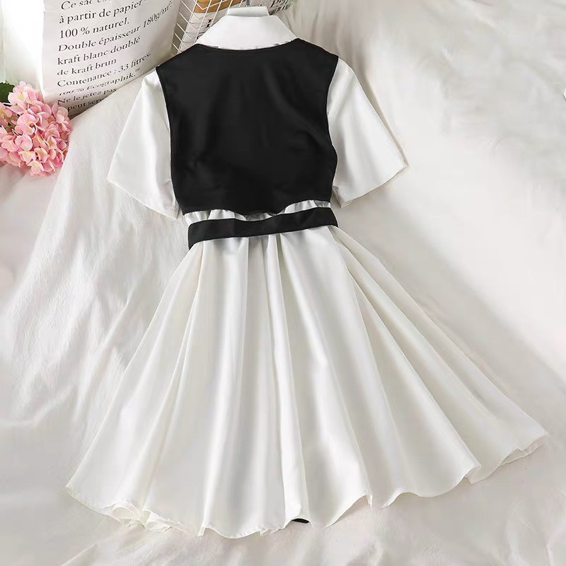 [Mã SKAMA06 giảm 8% tối đa 50K đơn 250K] [HÀNG ĐẸP] - Set váy kèm ghile cá tính năng động- B44- jannahouse | BigBuy360 - bigbuy360.vn