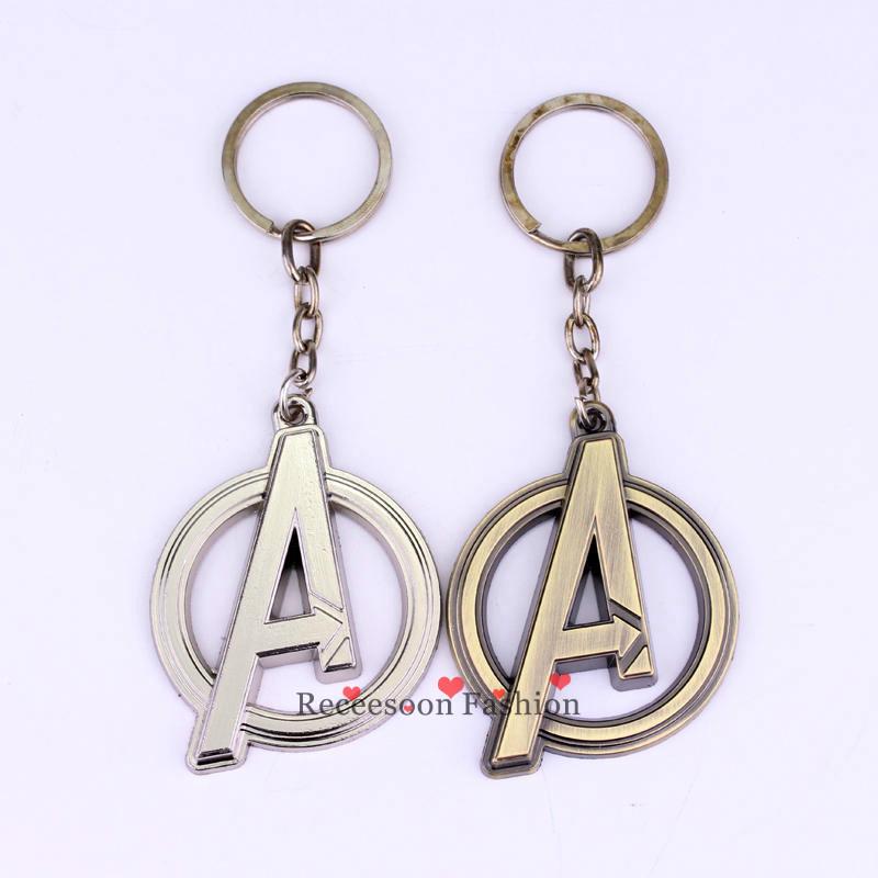 Móc chìa khóa hình logo Avengers Marvel độc đáo
