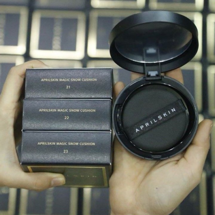 [GALAXY EDITION] Phấn Nước Che Phủ Tốt, Dưỡng Ẩm Cho Lớp Nền Hoàn Hảo Aprilskin Magic Snow Cushion Galaxy Edition SPF50+ | BigBuy360 - bigbuy360.vn