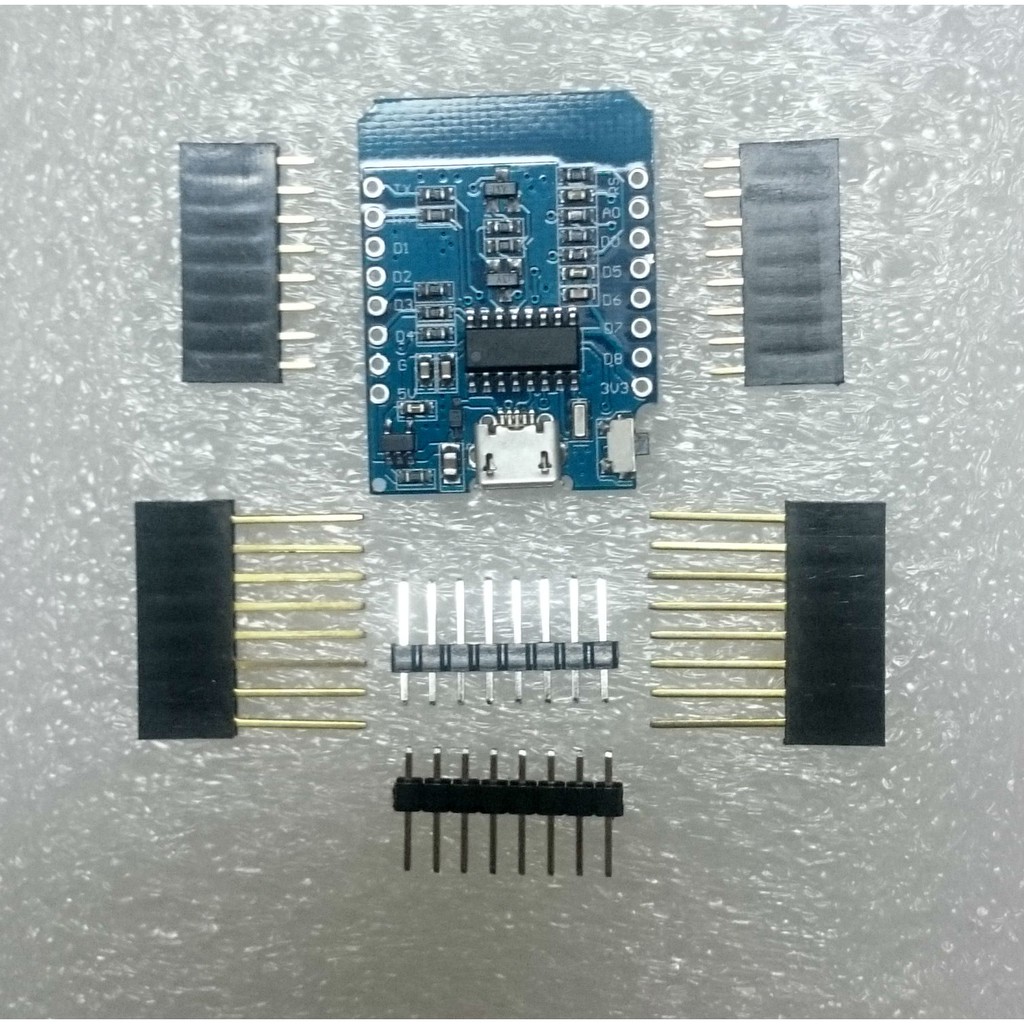 Mạch Thu Phát WiFi ESP8266 Wemos D1 mini (NodeMCU Mini D1) - Có Kèm Bộ Jump Cắm | BigBuy360 - bigbuy360.vn