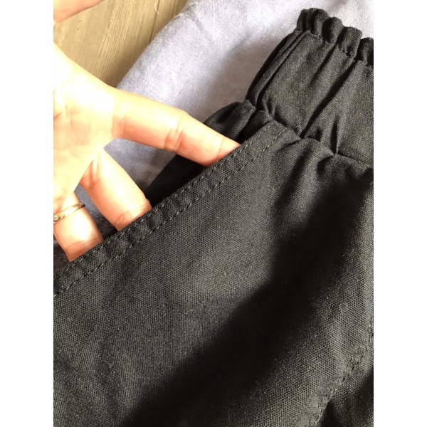 đùi  linen lưng cao xuất khẩu