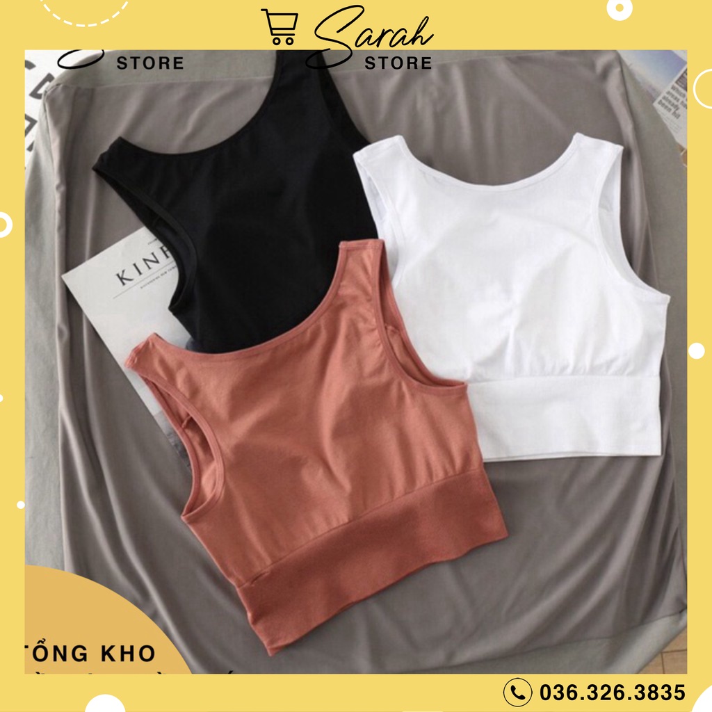 Áo Thun Ba Lỗ Croptop - Áo tập yoa nữ áo tập gym tập yoga aerobic 8862