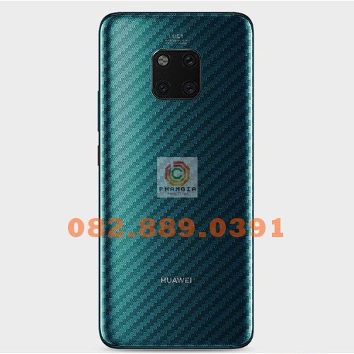 Miếng dán mặt lưng skin carbon Huawei Mate 9 Lite/ Mate 20/ Mate 20 Pro/ Mate 30 Pro