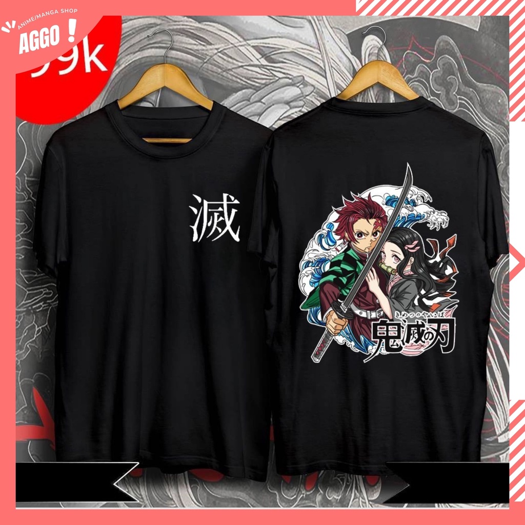 Áo thun Kimetsu No Yaiba - Dragon Slayer đẹp siêu ngầu giá rẻ nhất