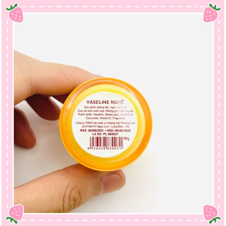 Sáp Dưỡng Ẩm Vaseline Sáp Ngăn Ngừa Nẻ Không Gây Kích Ứng Da Bỏ Túi Tiện Lợi