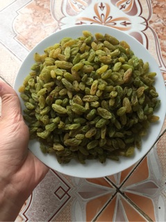 500gr nho xanh khô