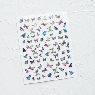 Sticker Bướm Dạ Quang Dán Móng Tay Nail (MỚI)