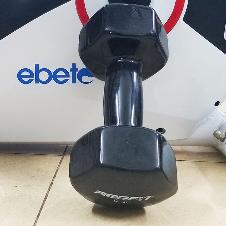 Tạ tay cao cấp Reefit 9kg - Tạ bọc cao su loại 9kg 1 chiếc