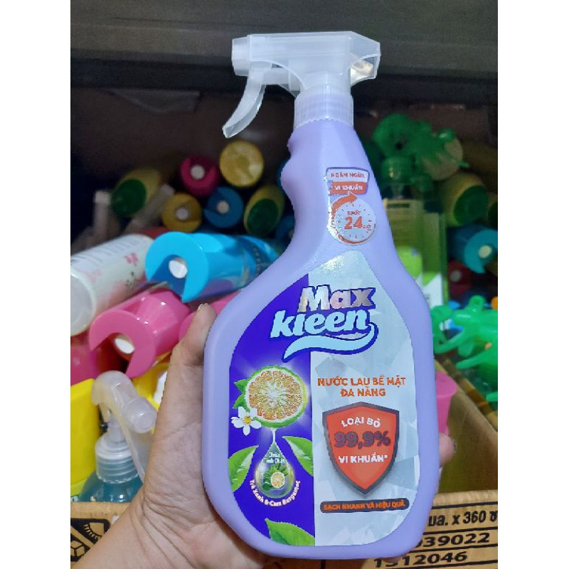 NƯỚC LAU ĐA NĂNG MAXKLEEN 520ML