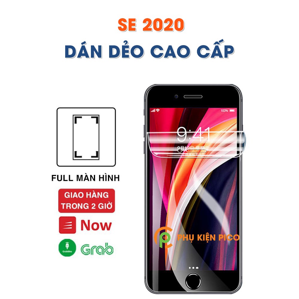 Dán màn hình Iphone SE 2020 full màn hình dẻo trong suốt PPF tự phục hồi vết xước cho Iphone SE 2020 6 6s 7 8