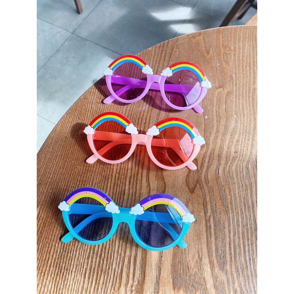 Kính Mắt Thời trang Cầu Vồng Chống Tia UV Cho Bé Mihoshop