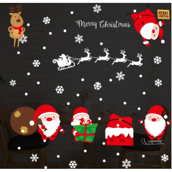 Decal trang trí Giáng sinh - Noel S38