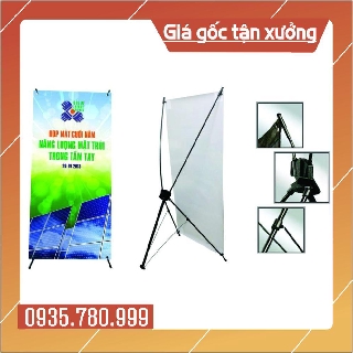 [NHẬP KHẨU - 1 ĐỔI 1] Khung standee 80x180cm treo banner chữ X kiểu dáng Hàn Quốc