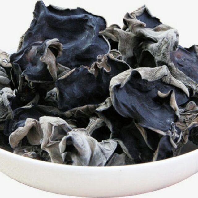 500g mộc nhĩ khô đã cắt chân