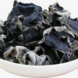 500g mộc nhĩ khô đã cắt chân