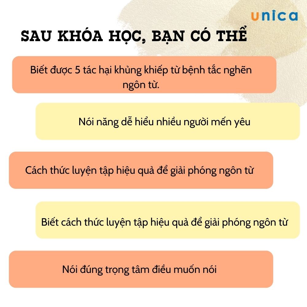 E-voucher Khóa học Unica phát triển bản thân giải phóng ngôn từ cùng giảng viên Phan Thanh Dũng