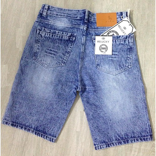 QUẦN SHORT JEAN NAM TẠO KIỂU CÀO RÁCH PHONG CÁCH BỤI