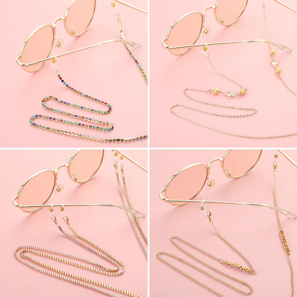 Dây chuỗi đeo kính điều chỉnh được thời trang