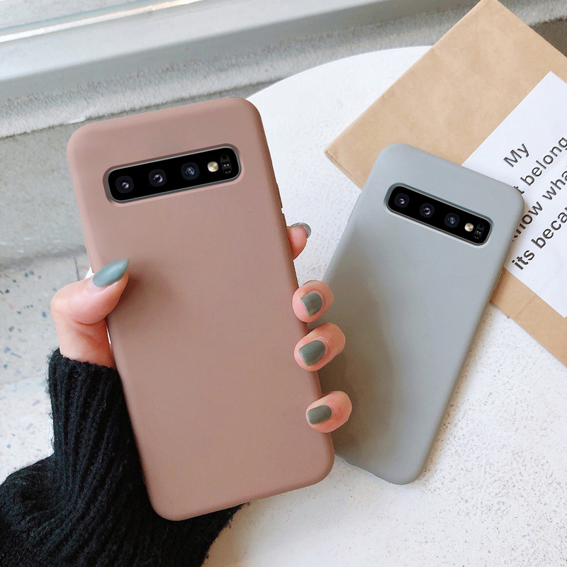 Ốp điện thoại kiểu thời trang cho Samsung Galaxy Note 9 8 S10 Plus S10E