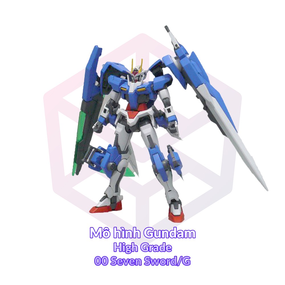 Mô Hình Gundam TT Hongli HG 61 00 Seven Sword/G 1/144 Gundam 00 [3GD]