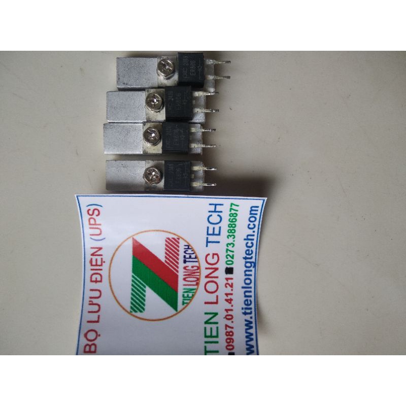 DIODE XUNG 860/806 THÁO MÁY 8A-600V CÓ NHÔM TẢN NHIỆT