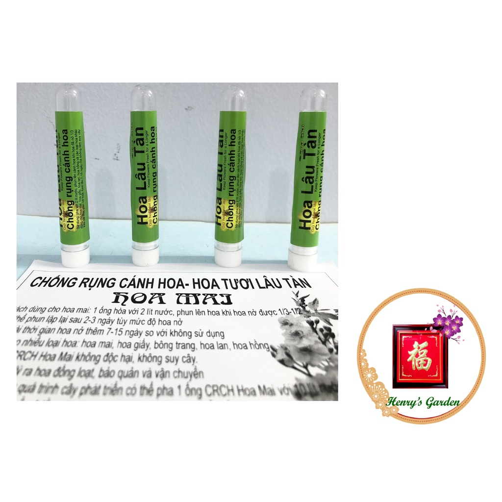 Chống Rụng Cánh Hoa - Hoa tươi lâu tàn - #179#