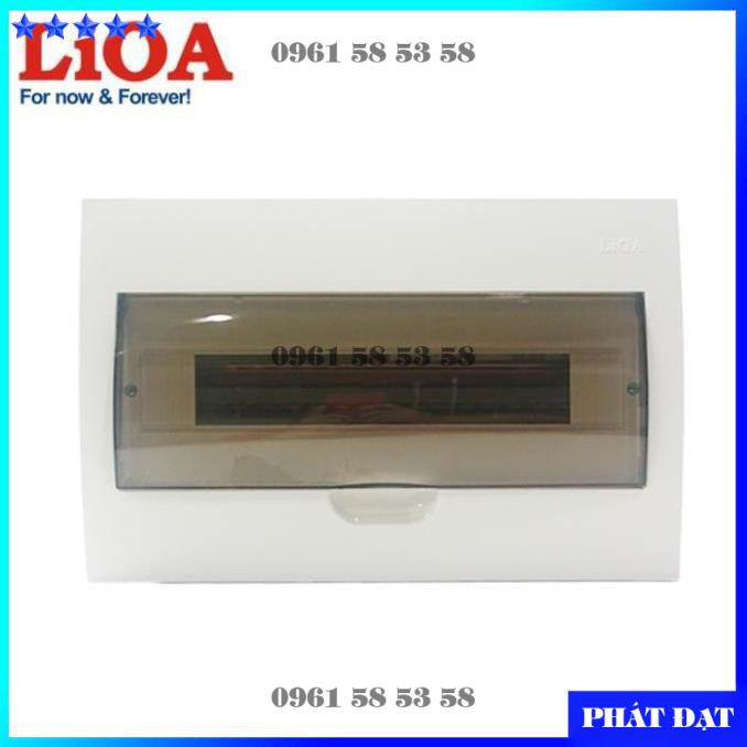 TỦ ĐIỆN LIOA ĐẾ NHỰA DÙNG CHO MCB, MCCB, RCBO CHỨA 12 ĐẾN 18 APTOMAT (SE4FC12/18LA) - CHÍNH HÃNG LIOA